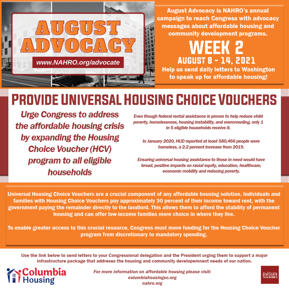 Advocate for Affordable Housing