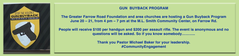 Community group holds gun buy back event on June 19