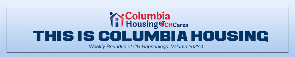 This is Columbia Housing Volume 1 - 2023