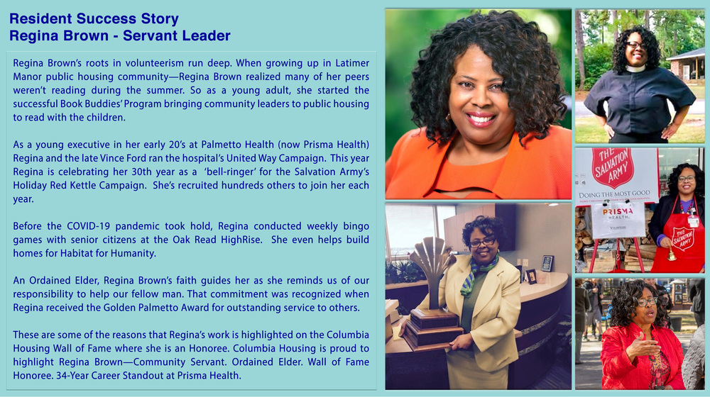 Resident Success Story - Regina Brown