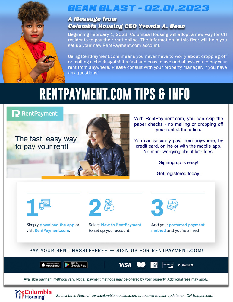 How to sign up for new online rent payment system