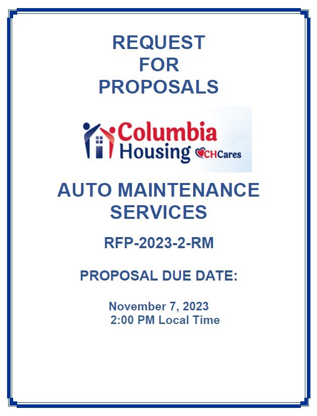 RFP Auto maintenance