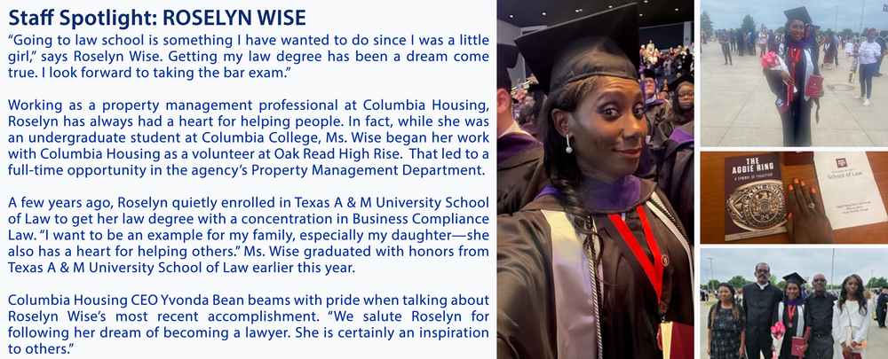 Staff Spotlight Roselyn Wise